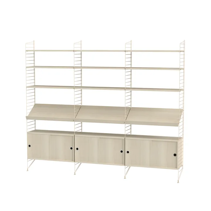 String σαλόνι οξιά & μπεζ - Συνδυασμός G - undefined - String