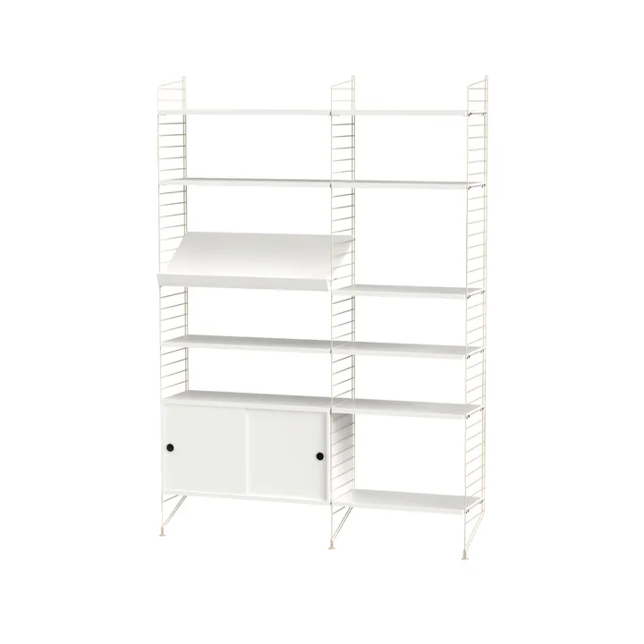 String σαλόνι λευκό & μπεζ - Συνδυασμός H - undefined - String