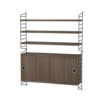 String σαλόνι καρυδιά & μαύρο - Συνδυασμός I - undefined - String