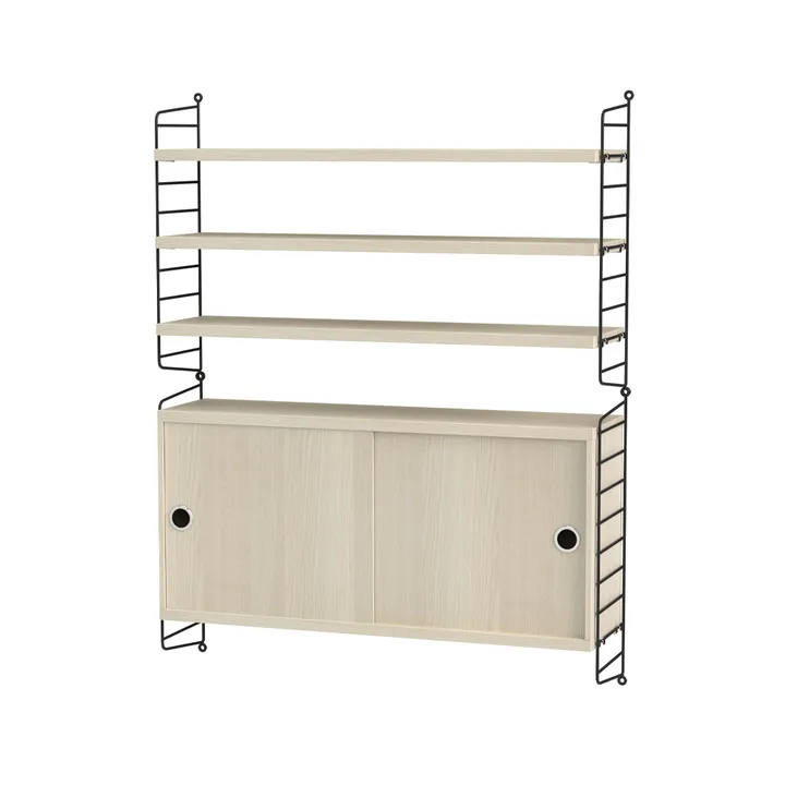 String σαλόνι οξιά & μαύρο - Συνδυασμός I - undefined - String