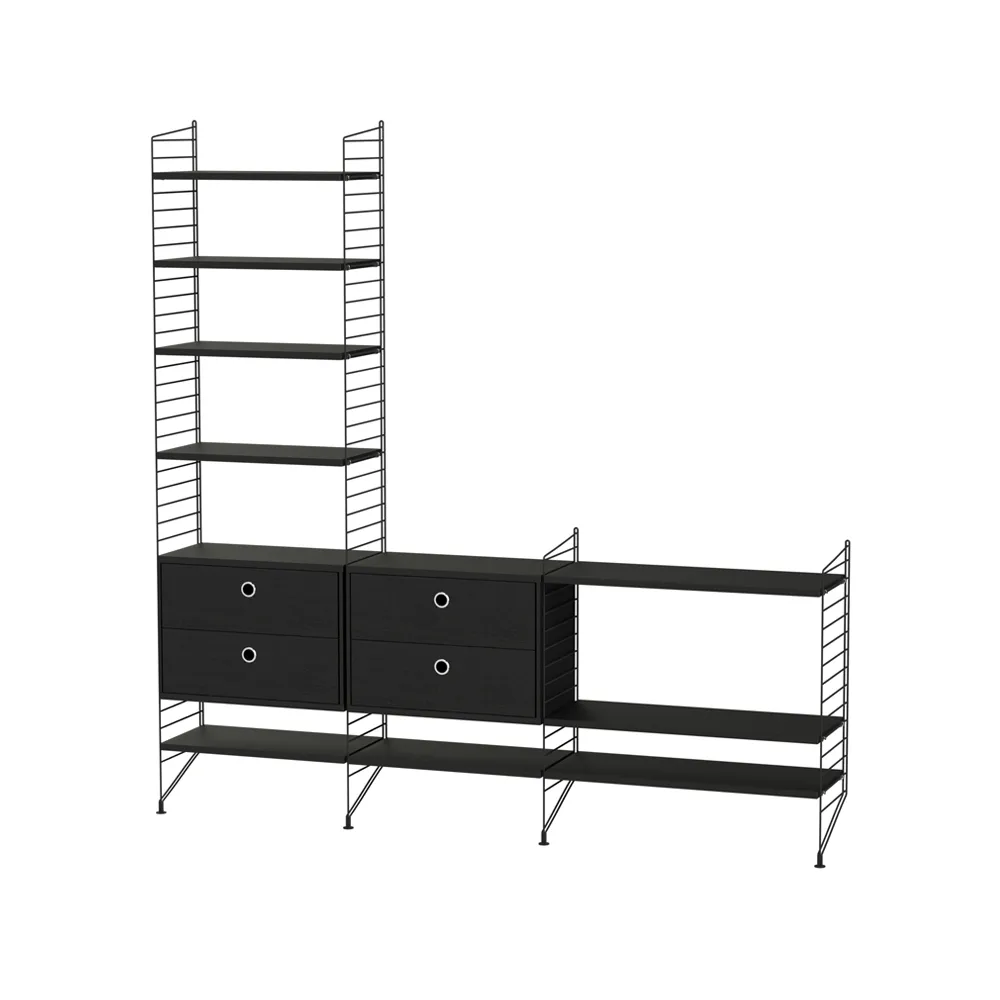 String σαλόνι μαύρο - Συνδυασμός J String