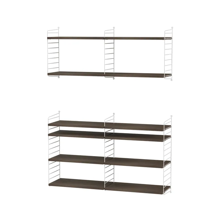 String σαλόνι καρυδιά & λευκό - Συνδυασμός N - undefined - String