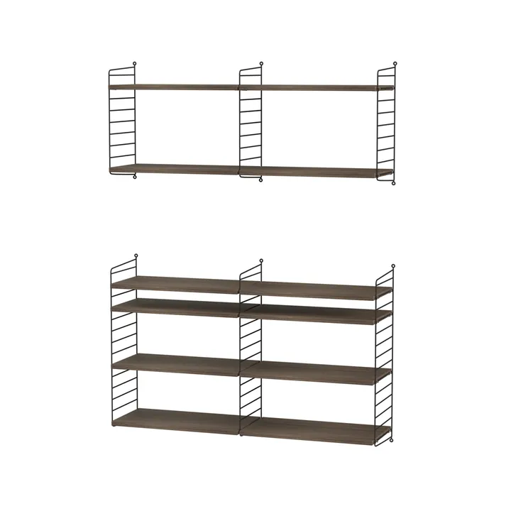 String σαλόνι καρυδιά & μαύρο - Συνδυασμός N - undefined - String