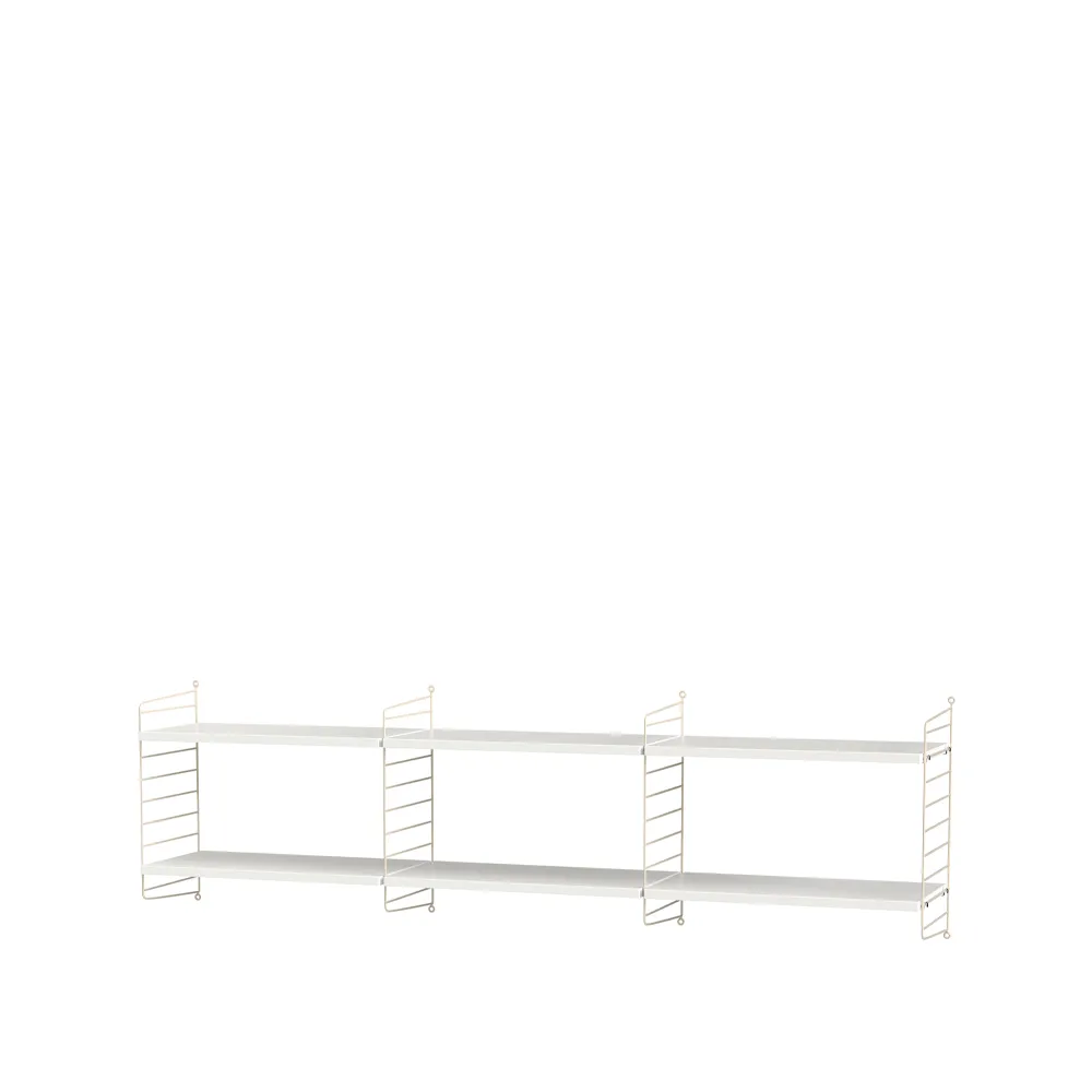 String σαλόνι λευκό & μπεζ - Συνδυασμός O String