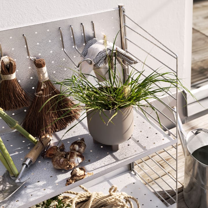 String Outdoor Αυτόνομο Άγκιστρο, Ανοξείδωτο ατσάλι, διπλό, πακέτο 2 τμχ  String