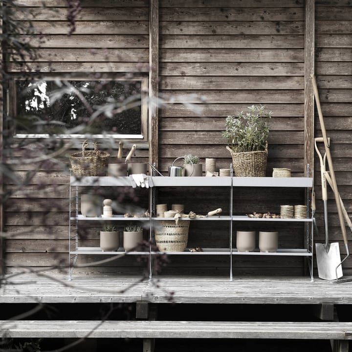 String Outdoor ράφια, Γαλβανισμένο-58x30 εκ-υψηλή πλευρά String