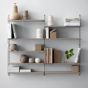 String Ραφιέρα Pocket μπεζ - μπεζ - String