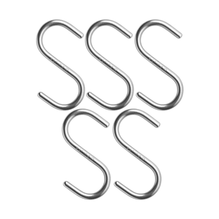 String S-άγκιστρο - Ανοξείδωτο ατσάλι, πακέτο 5 τμχ  - String