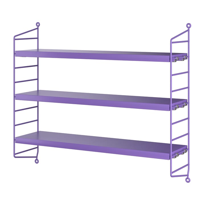 Ράφι String Shelf Pocket μωβ, Μωβ String