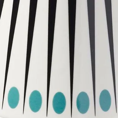 Amanda κανάτα για γάλα, λευκό-πράσινο/μπλε Superliving