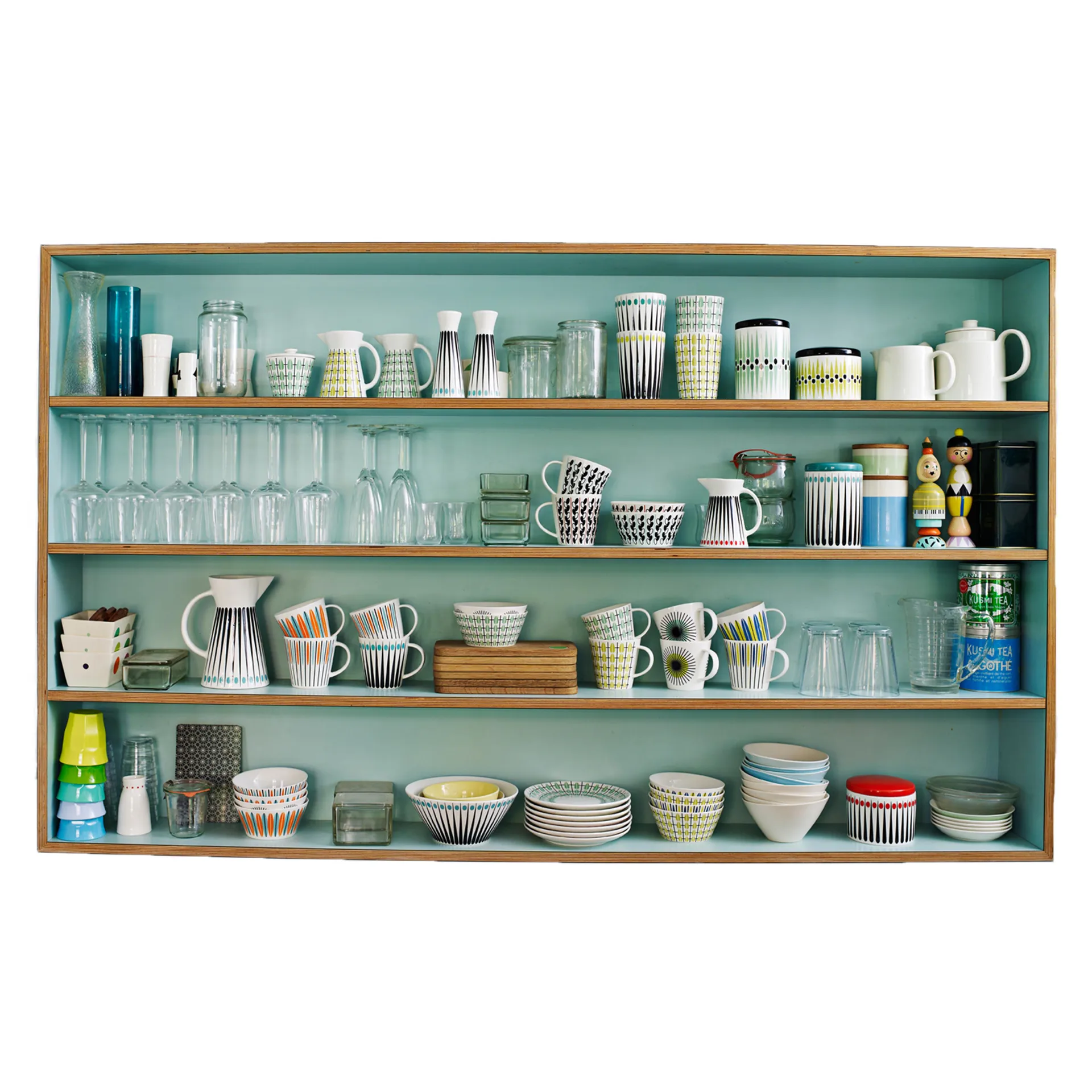 Olivia κανάτα για γάλα, λευκό-μοσχολέμονο Superliving