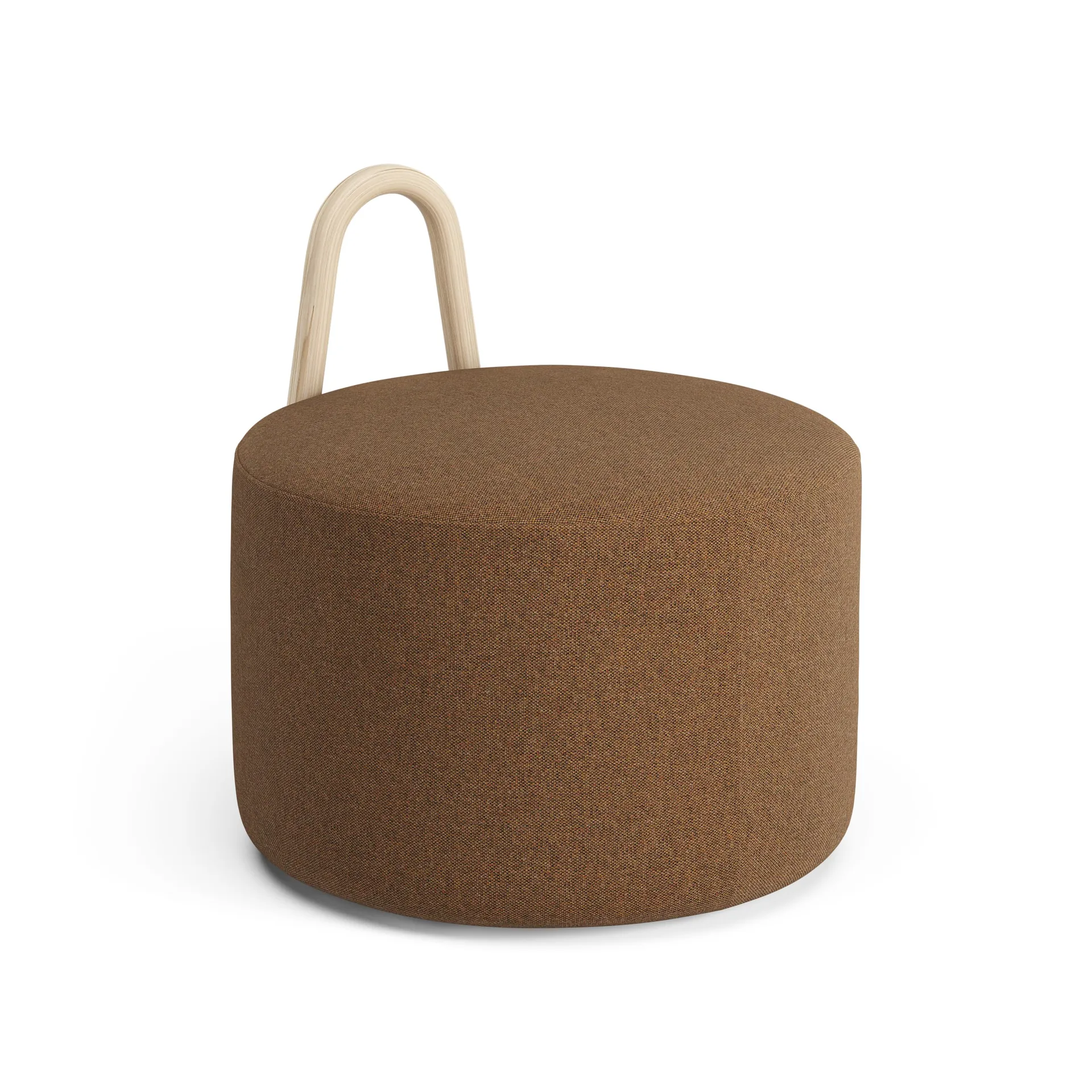 Amstelle μεσαίο πουφ, Ύφασμα Mail Line Flax 15 Swedese