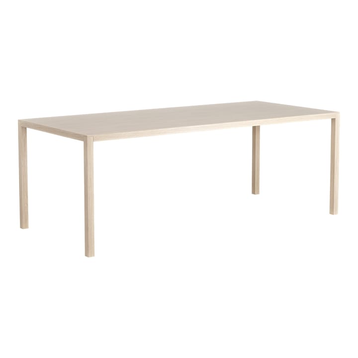 Bespoke τραπέζι 90x200 cm - Δρυς με λευκό πιγμέντο - Swedese