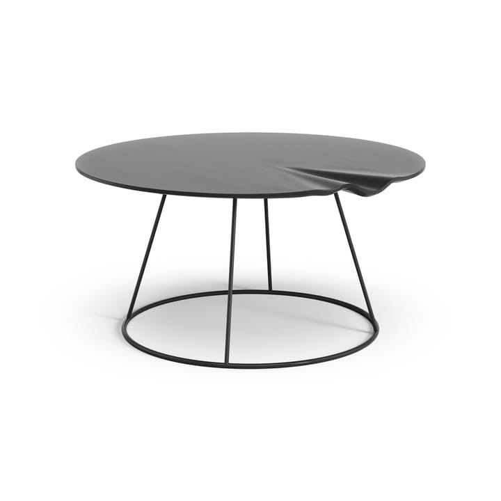 Breeze τραπέζι με πτύχωση Ø80 cm - Μαύρο - Swedese