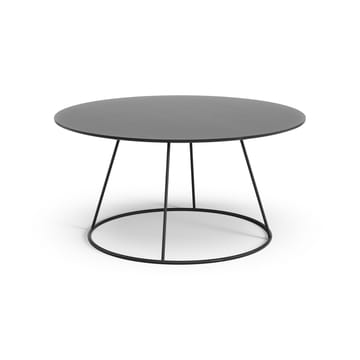 Breeze τραπέζι με λεία επιφάνεια Ø80 cm - Μαύρο - Swedese