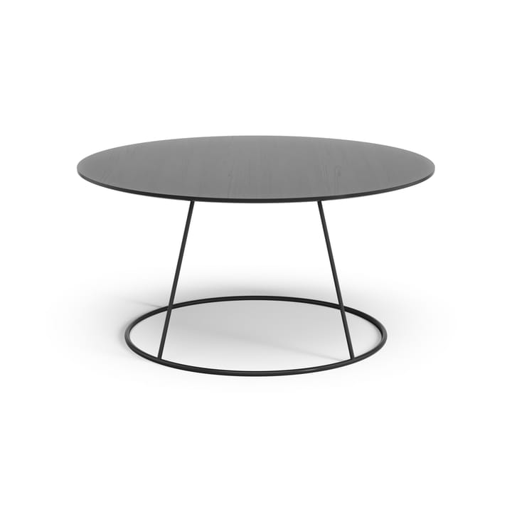Breeze τραπέζι με λεία επιφάνεια Ø80 cm - Μαύρο - Swedese