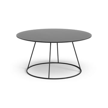 Breeze τραπέζι με λεία επιφάνεια Ø80 cm - Μαύ�ρο - Swedese