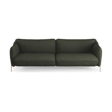 Τριθέσιος καναπές, Continental - Από ύφασμα Barnum 09 σκελετός από πεύκο-ατσάλι – χρώμα του μοσχοκάρυδου - Swedese