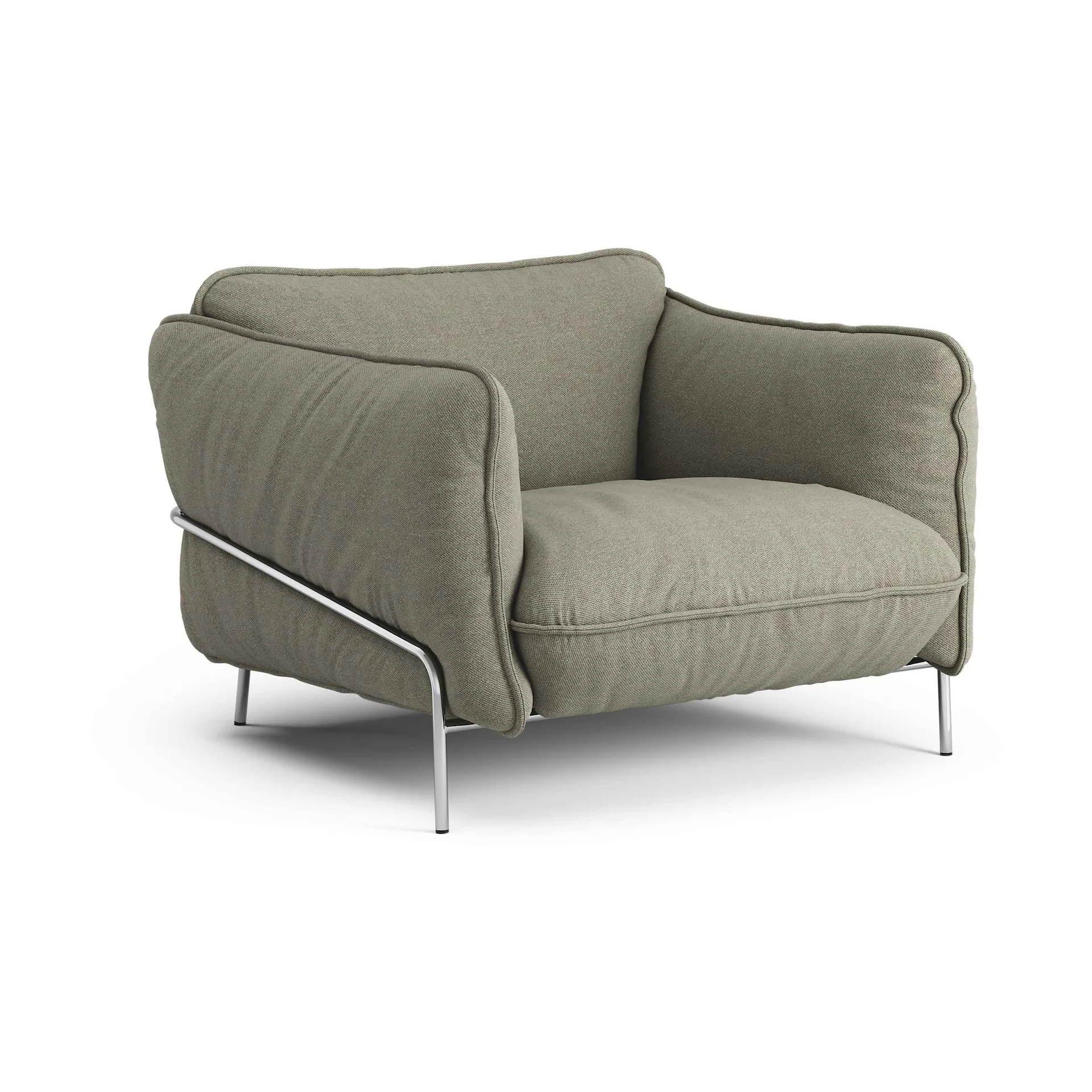 Continental πολυθρόνα, Sealife Πράσινο/μαύρο-χρωμιο ατσάλι   Swedese