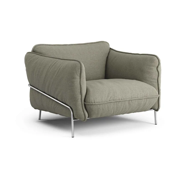 Continental πολυθρόνα - Sealife Πράσινο/μαύρο-χρωμιο ατσάλι   - Swedese