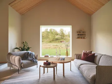 Continental καναπές - Sealife Ελεφαντόδοντο/άμμος-nutmeg   - Swedese