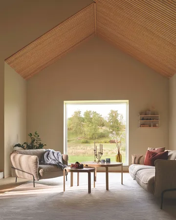 Continental πολυθρόνα - Wave Cobblestone-nutmeg   - Swedese