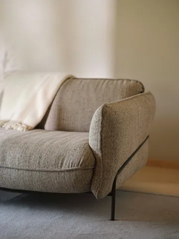 Continental καναπές - Wave Cobblestone-nutmeg   - Swedese