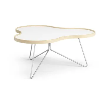 Flower τραπέζι 84x90 cm - H39 cm σημύδα λακαρισμένη - Swedese