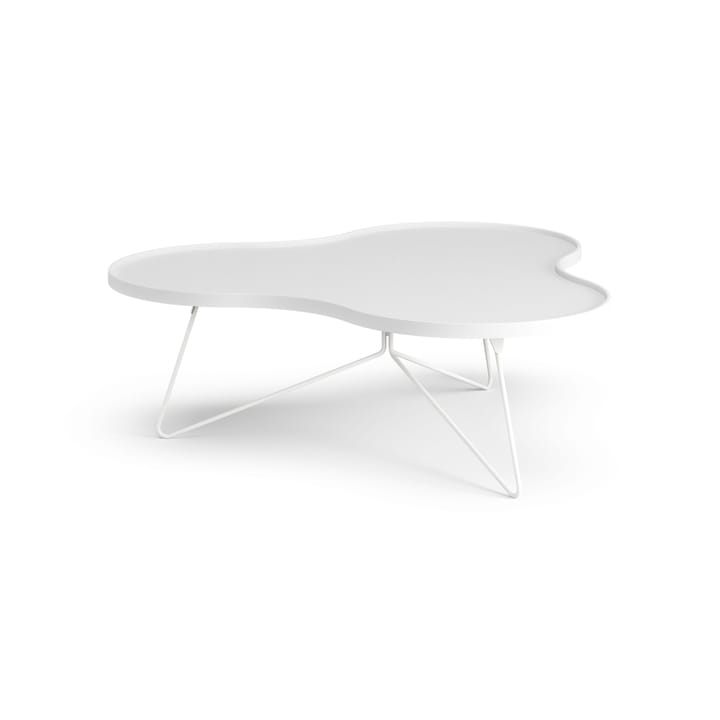 Flower mono τραπέζι 107x114 cm - H39 cm Δεσποτάκι Λευκό λακαρισμένο - Swedese