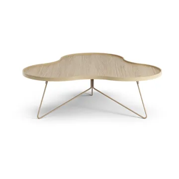 Flower mono τραπέζι 107x114 cm - H39 Δρύς λακαρισμένη-nutmeg RAL1019 - Swedese