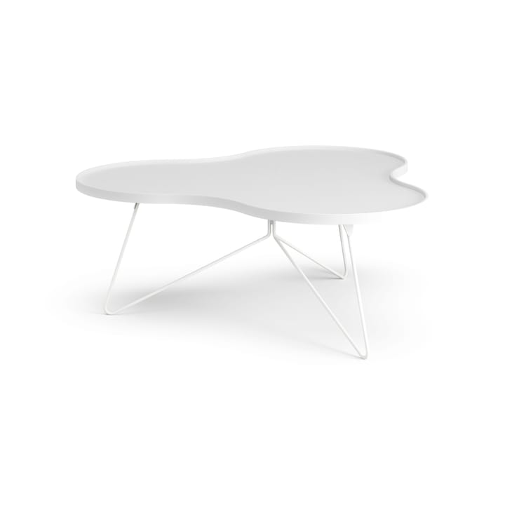 Flower mono τραπέζι 107x114 cm - H45 cm Δεσποτάκι Λευκό λακαρισμένο - Swedese