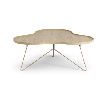 Flower mono τραπέζι 107x114 cm - H45 Δρυς lackad-nutmeg RAL1019 - Swedese