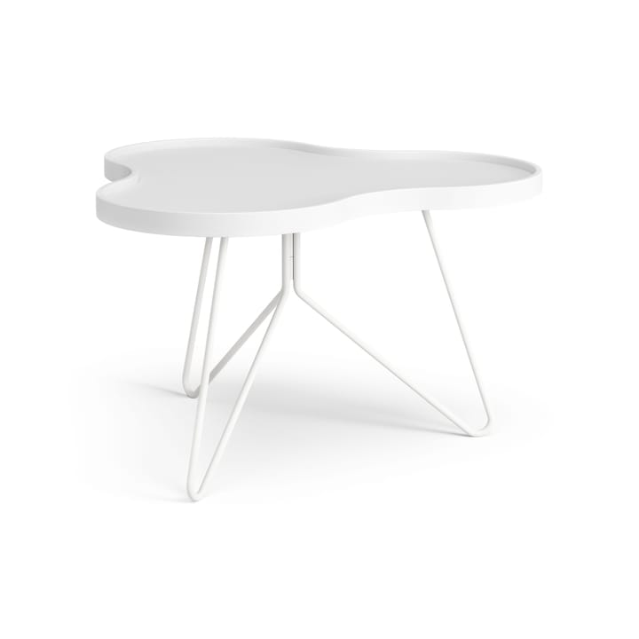 Flower mono τραπέζι 62x66 cm - H39 cm Δεσποτάκι Λευκό λακαρισμένο - Swedese