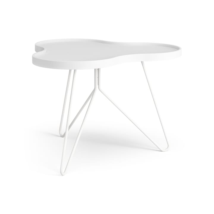 Flower mono τραπέζι 62x66 cm - H45 cm Δεσποτάκι Λευκό λακαρισμένο - Swedese