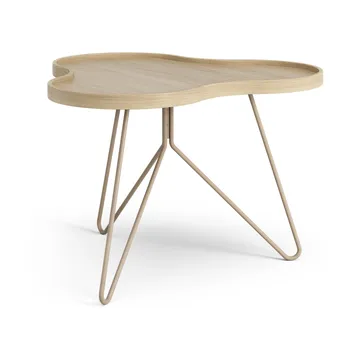 Flower mono τραπέζι 62x66 cm - H45 Δρυς λακαρισμένη-nutmeg RAL1019 - Swedese