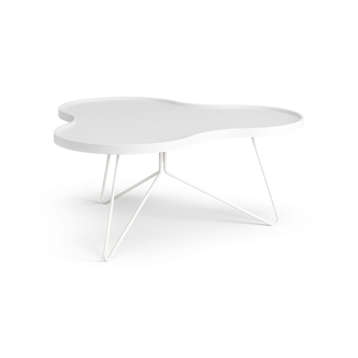 Flower mono τραπέζι 84x90 cm - H39 cm Δεσποτάκι Λευκό λακαρισμένο - Swedese
