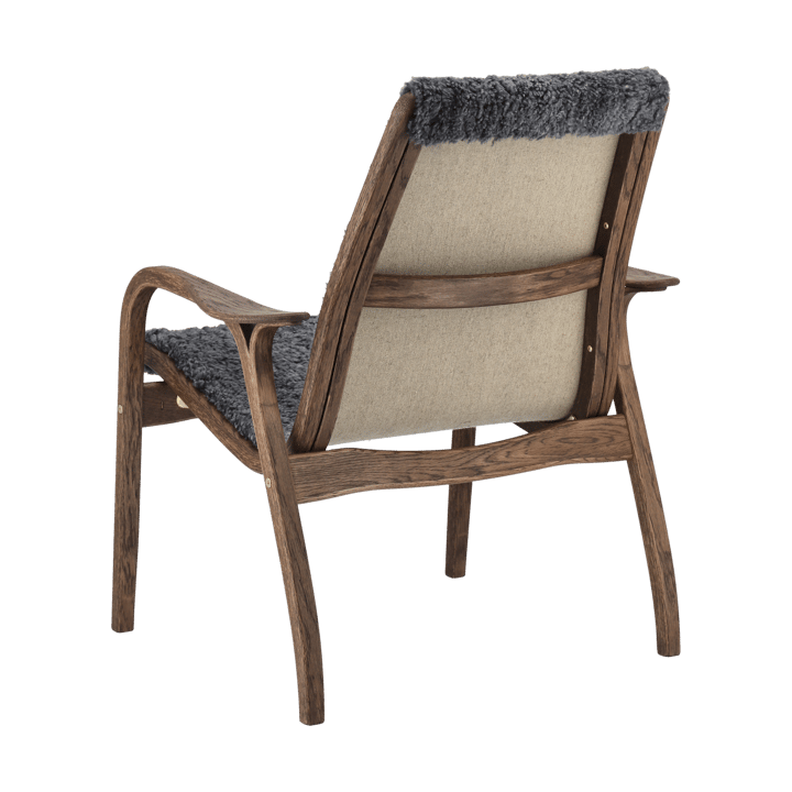 Πολυθρόνα Laminett δρυς / Sheepskin Special Edition, Rubio Monocoat Chocolate-Charcoal Swedese
