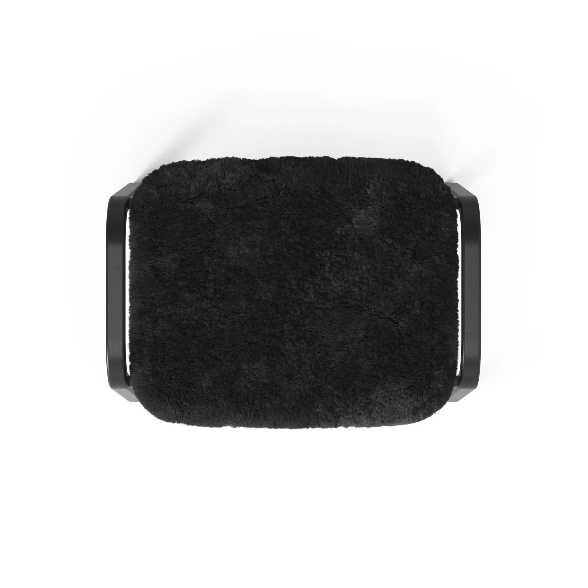 Lamino πολυθρόνα και σκαμπό Black Edition, Μάυρο Swedese