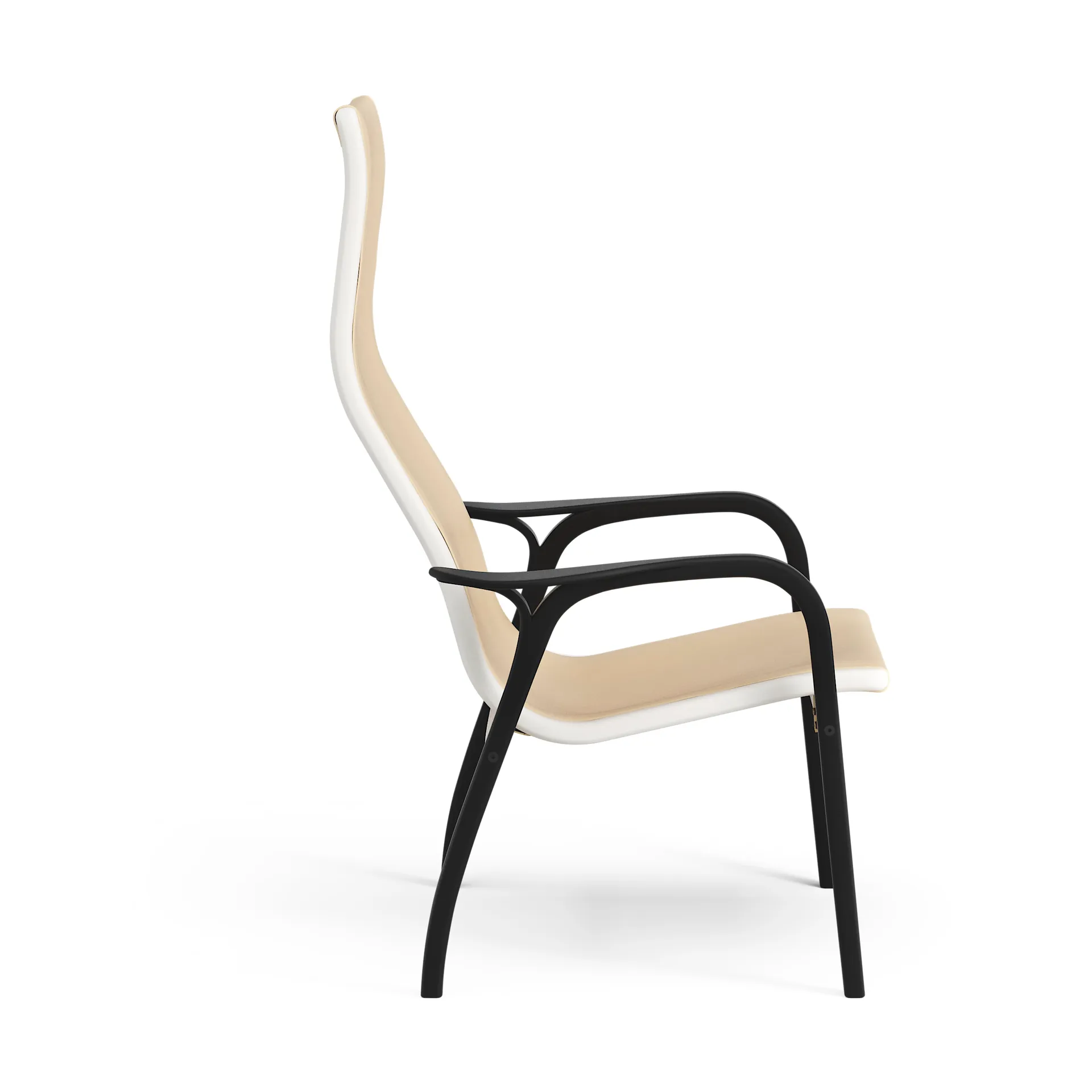 Lamino Duality πολυθρόνα, Μαύρη βαφή Swedese