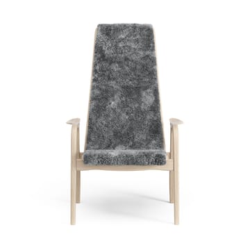 Lamino πολυθρόνα λευκή pigmented oak/sheep skin - Γκρι της Σκανδιναβίας (γκρι) - Swedese