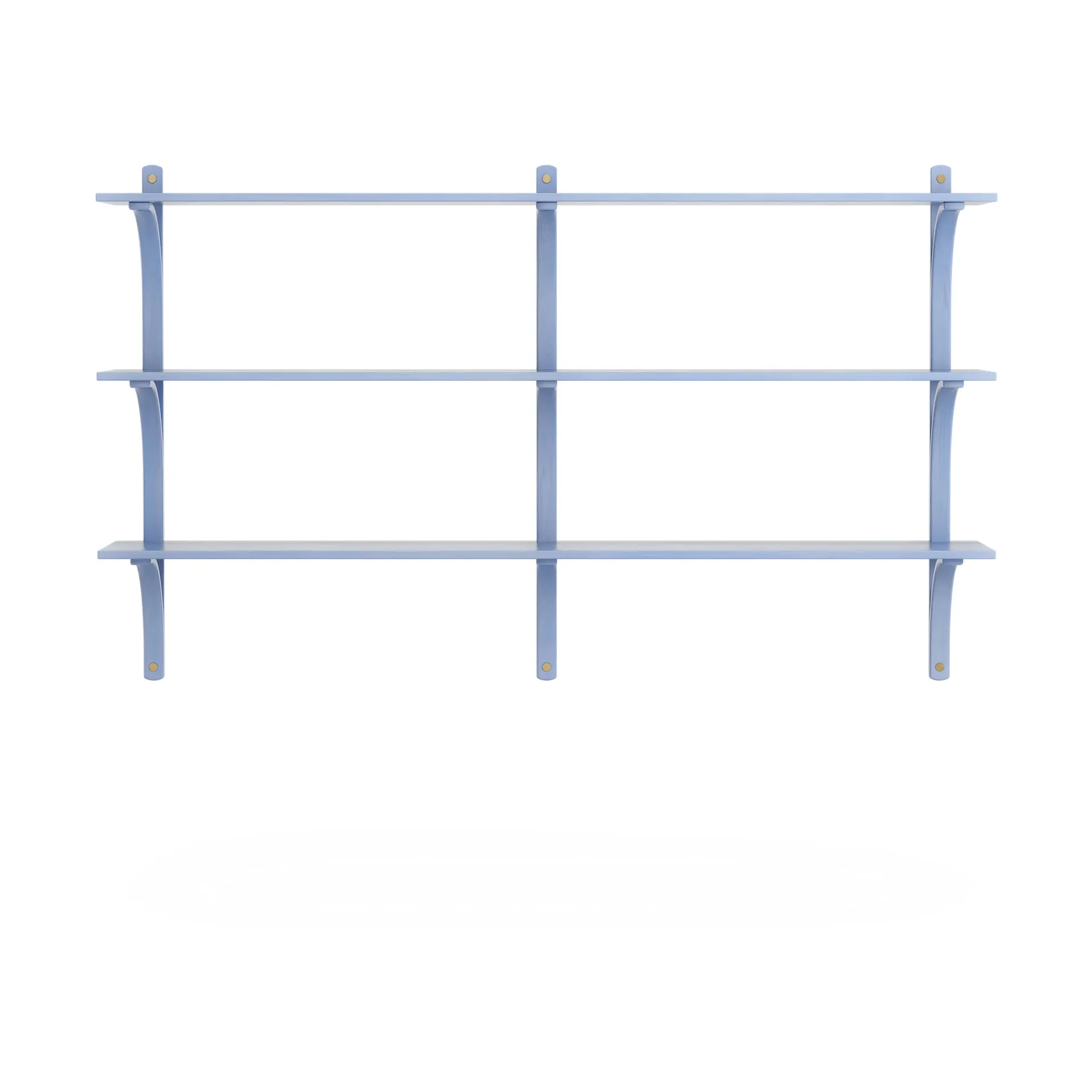 Levi ραφιέρα 3 ράφια, ILKE Blue-μπρούντζος,180 εκ. Swedese