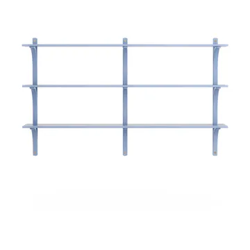 Levi ραφιέρα 3 ράφια - ILKE Blue-μπρούντζος,180 εκ. - Swedese