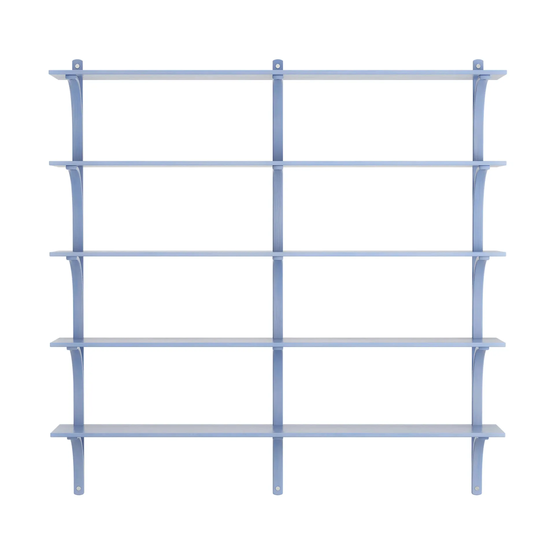 Levi ραφιέρα 5 ράφια, ILKE Blue-αλουμίνιο,180 εκ. Swedese