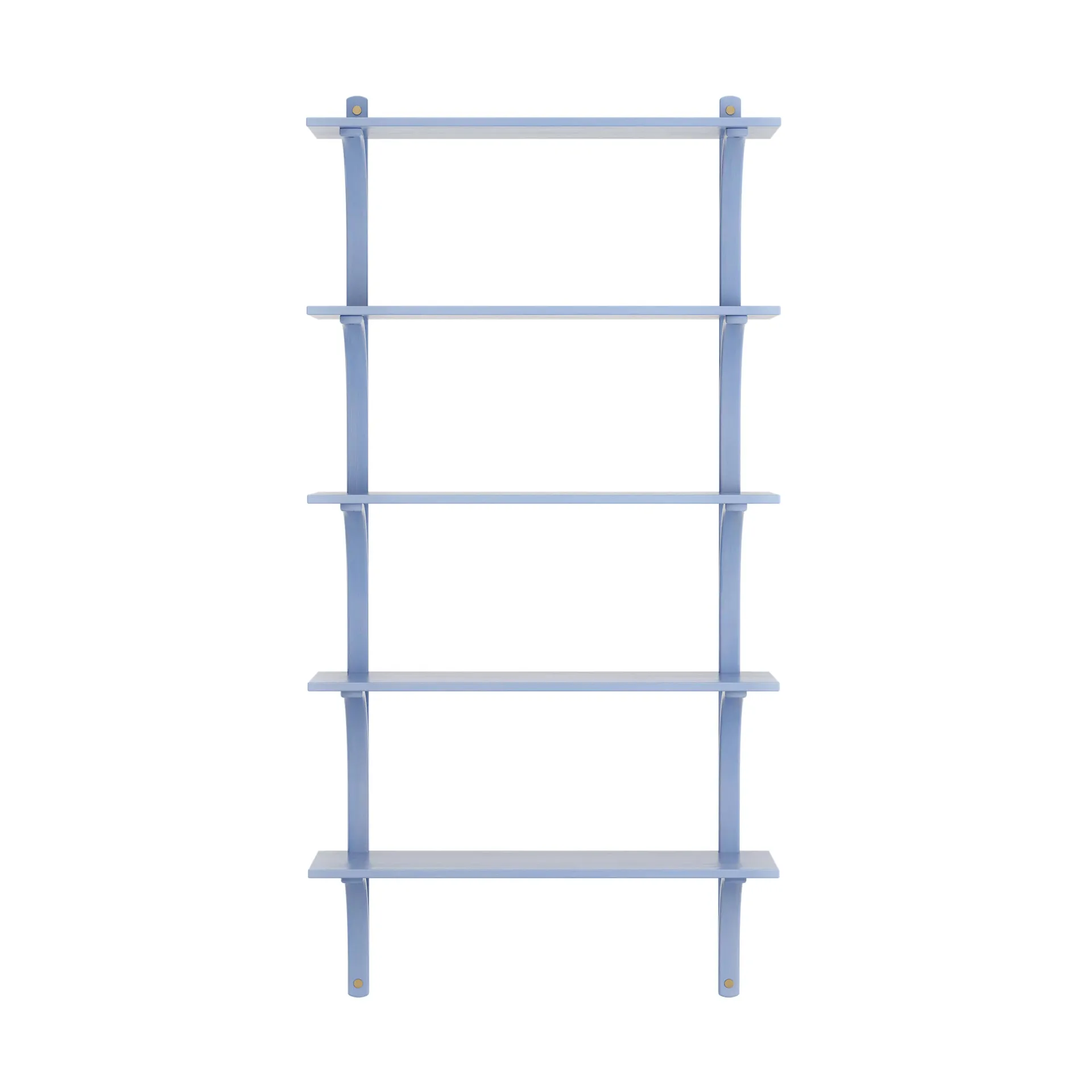 Levi ραφιέρα 5 ράφια, ILKE Blue-μπρούντζος,90 εκ. Swedese