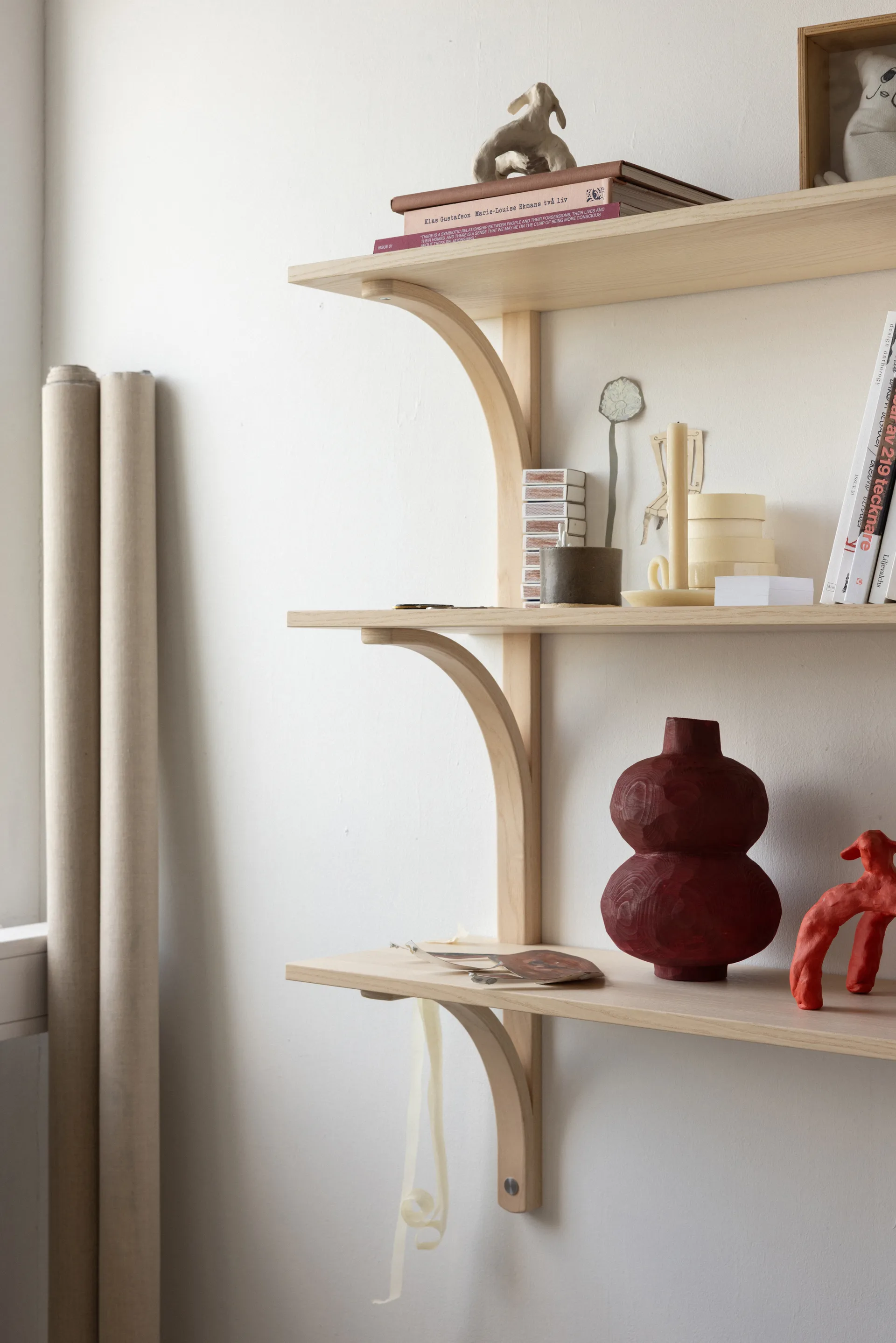 Levi ράφι, Ilke μπλε-χαλκός, 2 ράφια, 180 εκ.   Swedese