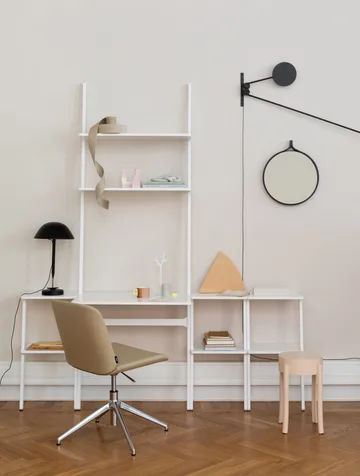 Libri shelf 2 ράφι - Δρύς λακαρισμένη nutmeg - Swedese