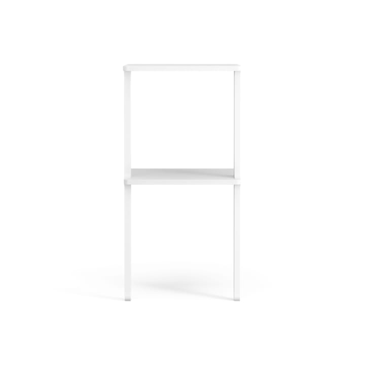 Libri shelf 2 ράφι, Δεσποτάκι Λευκό λακαρισμένο Swedese