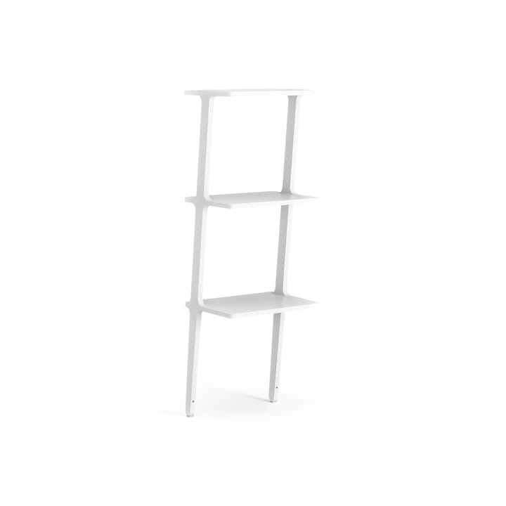 Libri shelf 3 ράφι, Δεσποτάκι Λευκό λακαρισμένο Swedese