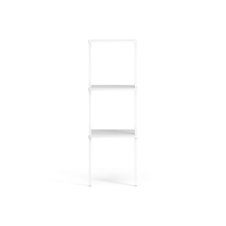 Libri shelf 3 ράφι, Δεσποτάκι Λευκό λακαρισμένο Swedese
