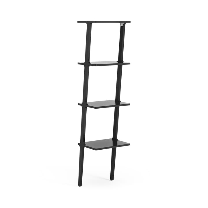 Libri shelf 4 ράφι, Δεσποτάκι μαύρο λακαρισμένο Swedese
